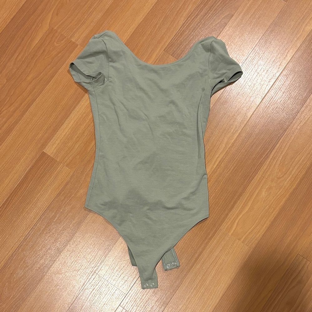 American Eagle Outfitters Olive Bodysuit